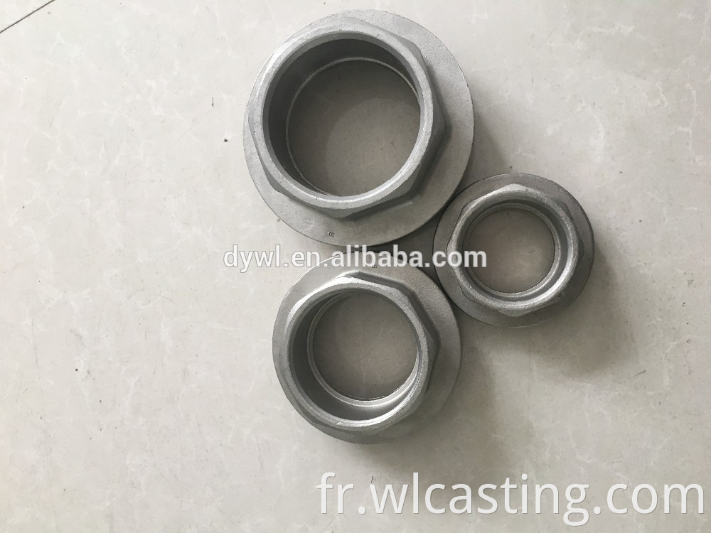 stainless steel hardware flange nipple plate
